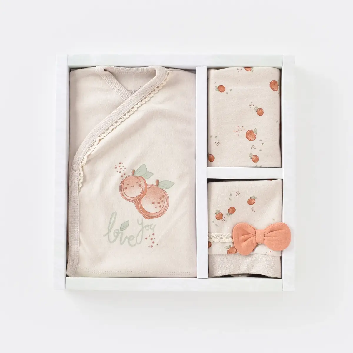 Bibaby Organik Hastane Çıkışı 5li Summer Fruit Light Cream Caramel