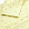 Bibaby Organik Pijama Takımı Love You Baby Yellow Lavander