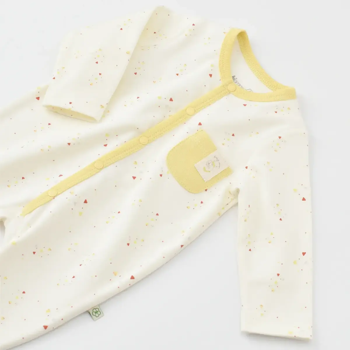 Bibaby Organik Tulum Çoraptolon Baby Racoon Vanilla Ice