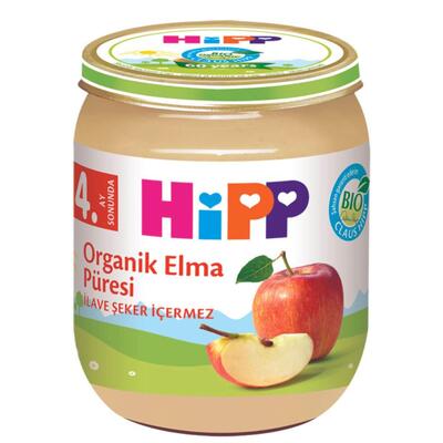 Hipp Organik Elma Püresi 125 gr