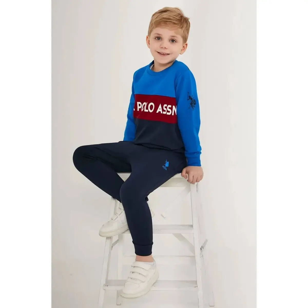 U.S. Polo Eşofman Takımı Cobalt