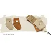 Bibaby Çorap Soket 2li Bistyle Bear Penye Bej