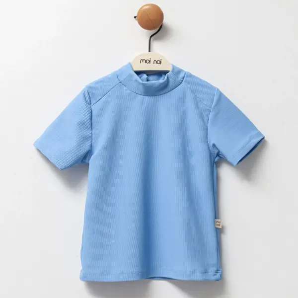 Moi Noi T-Shirt Mayo Çizgili Mavi