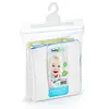 Babyjem Penye Ağız Bezi 10lu 20x20cm Beyaz
