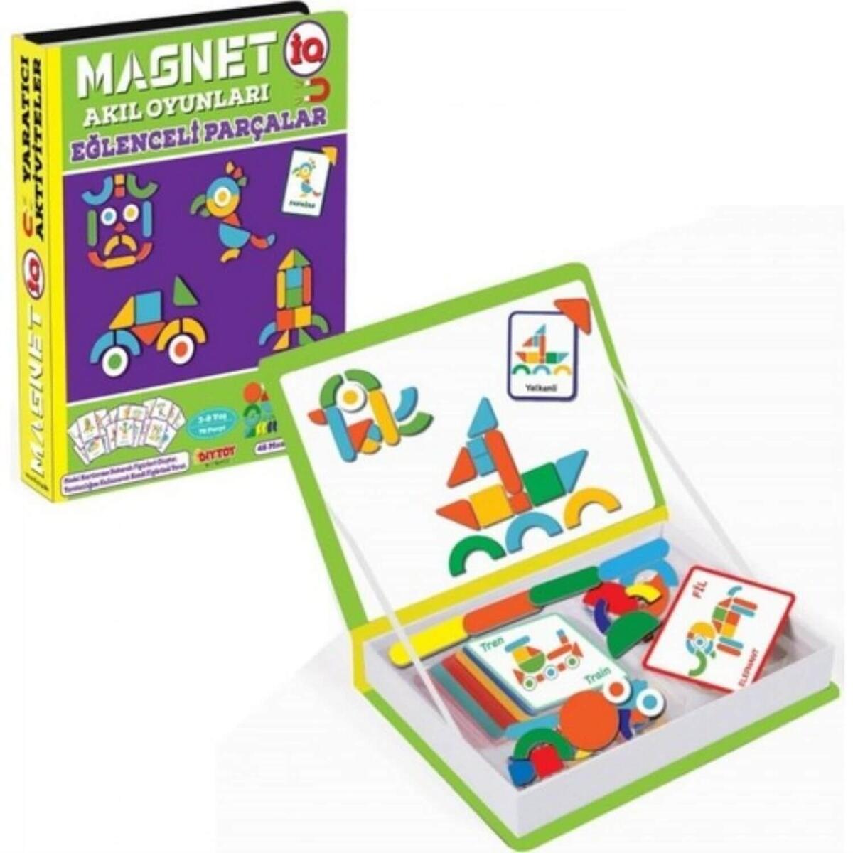 Manyetik IQ Eğlenceli Parçalar