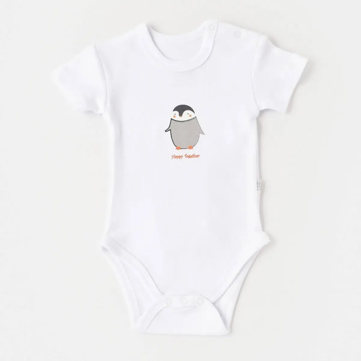 Bibaby Body Kısa Kol Summer Special Beyaz Bibaby Body Kısa Kol Summer Special Beyaz