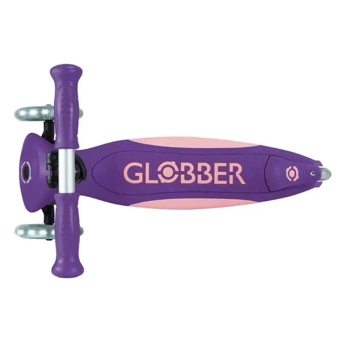 Globber Go Up Deluxe Işıklı Scooter Pastel Pembe