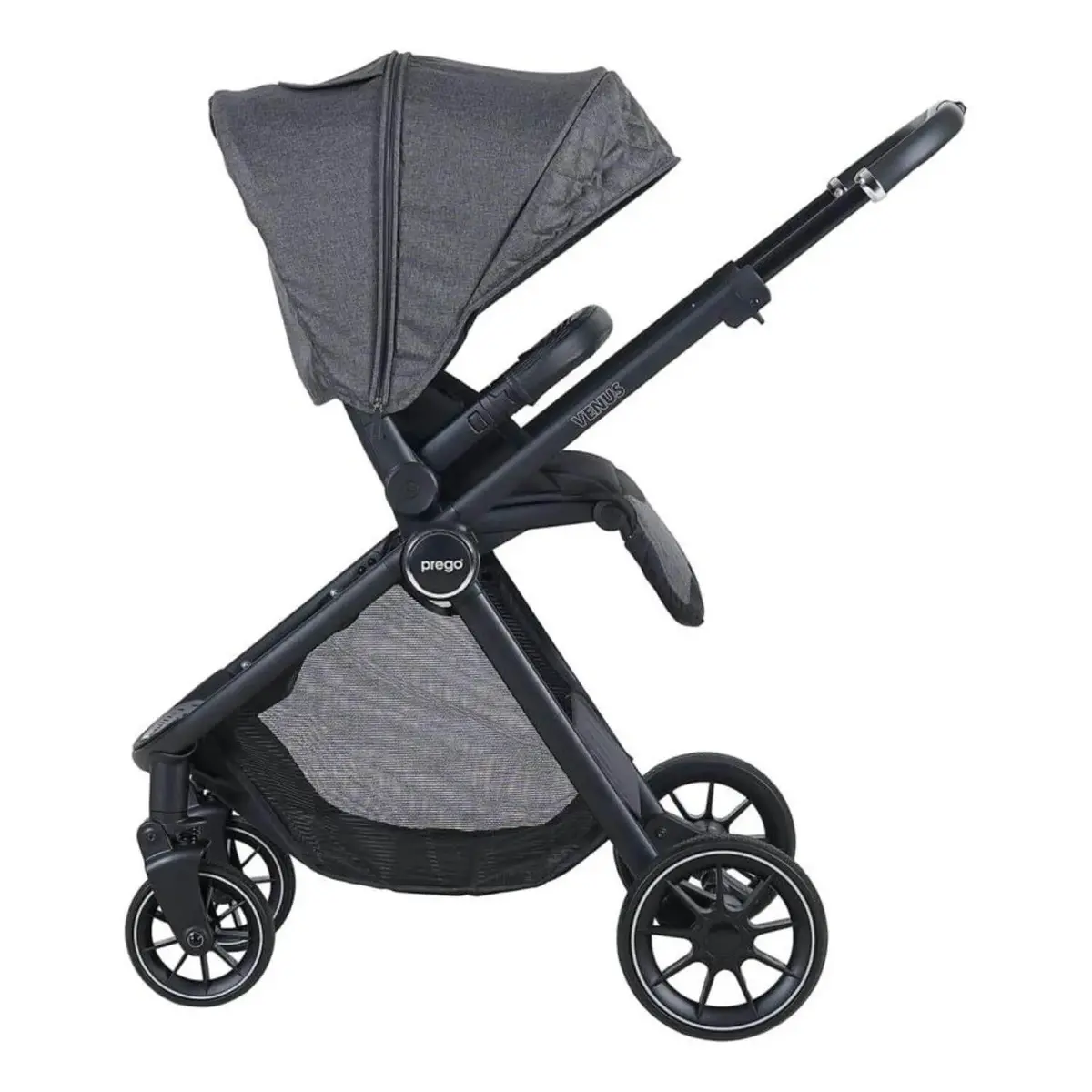 Prego 2028 Venüs Travel Sistem Bebek Arabası Gri