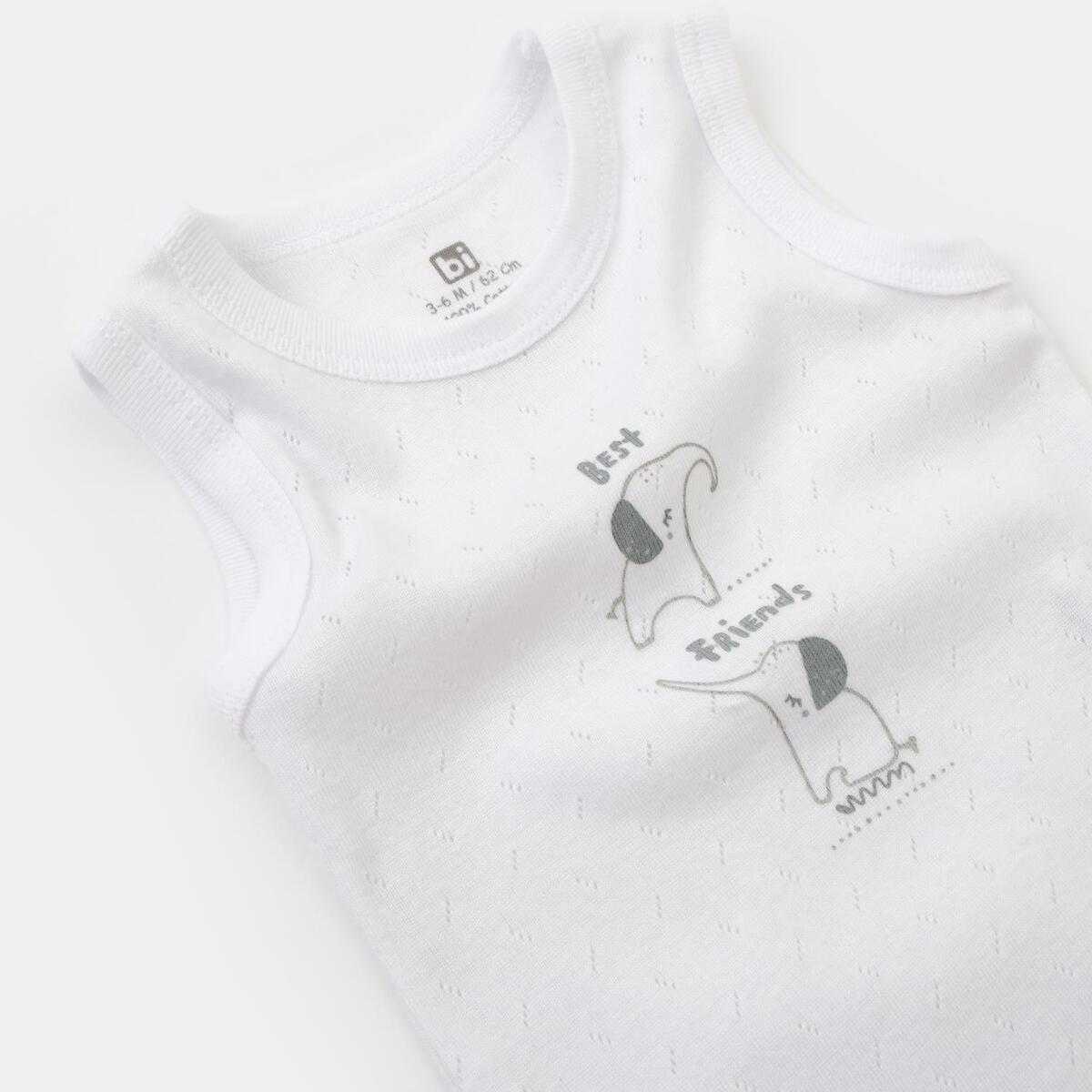 Bibaby Atlet Body Best White Beyaz