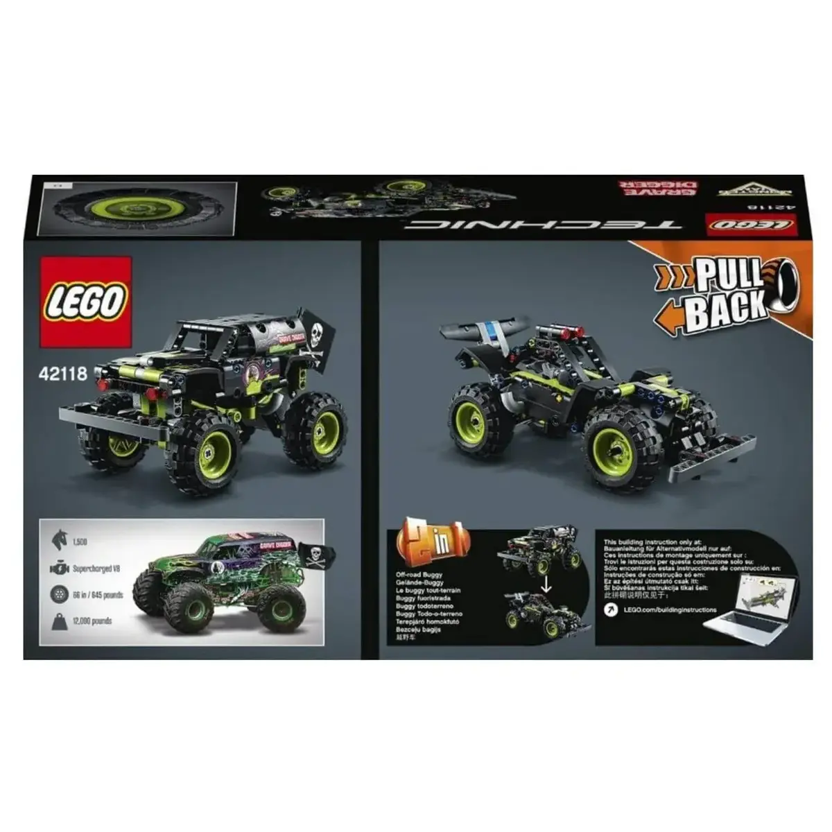 LEGO Technic Monster Jam Grave Digger 42118