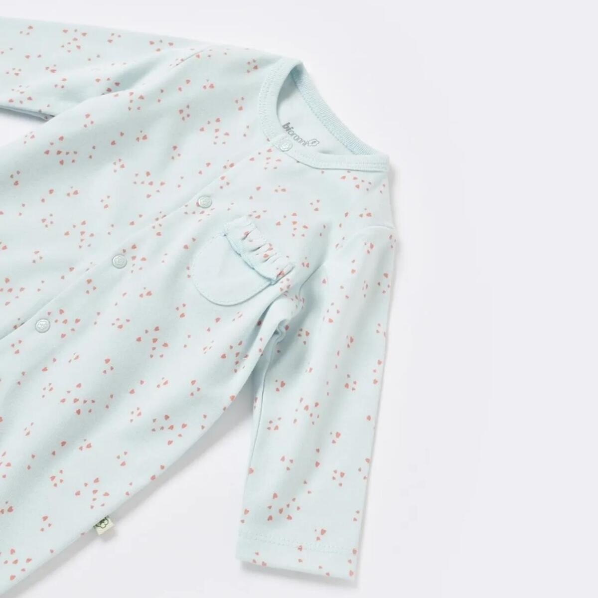 Bibaby Organik Tulum Çoraptolon Pretty Ears Bunny Mint