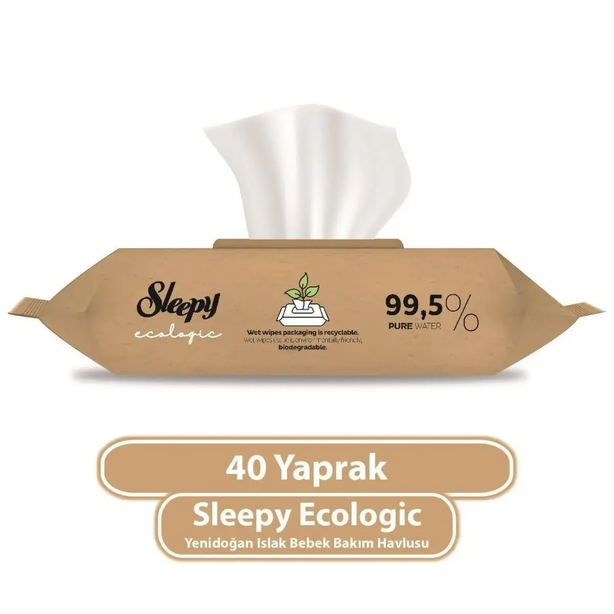 Sleepy Ecologic Islak Mendil 40lı