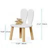 Bee Smart 2 Sandalyeli Masa Seti Beyaz Naturel 