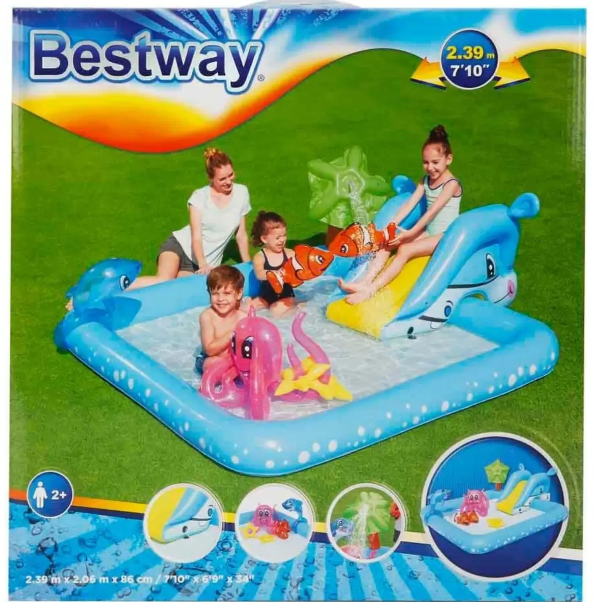 Bestway Şişme Su Kaydırağı 239x206x86 cm