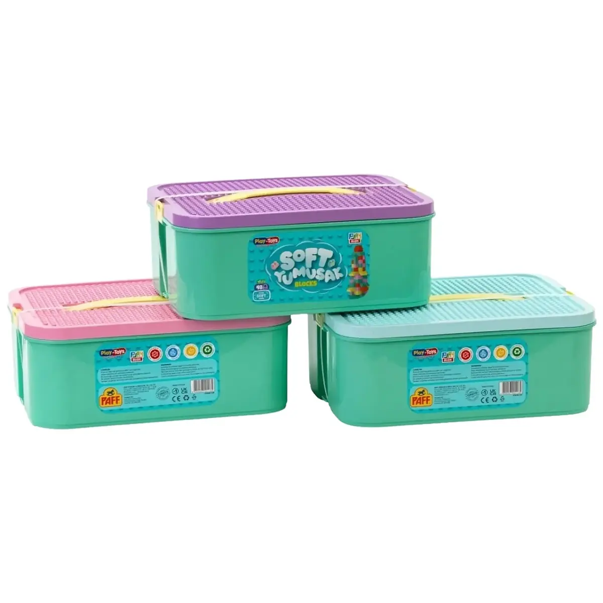 Playtoys Soft Blocks 48 Parça