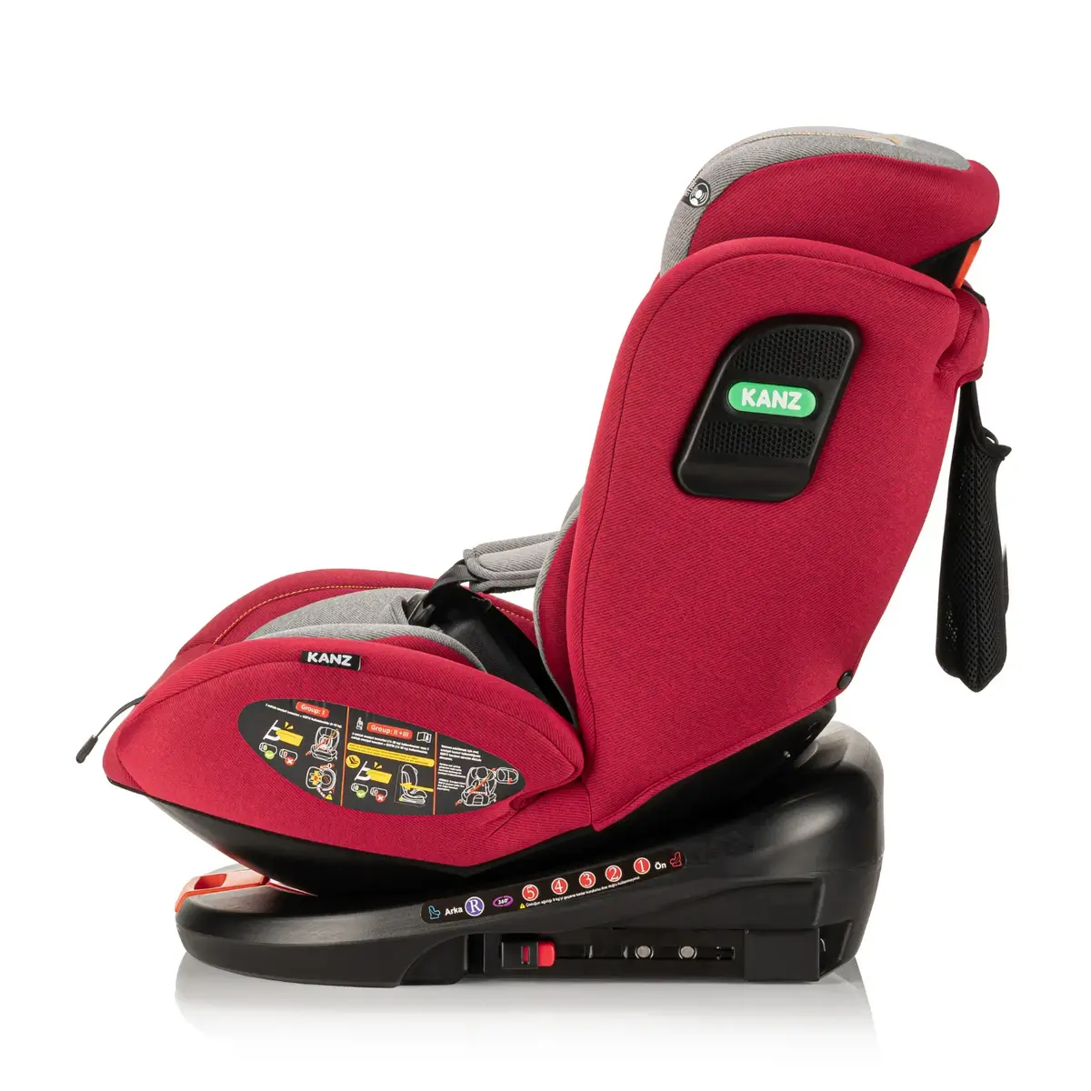Kanz Comfort Oto Koltuğu 0-36 Kg Kırmızı