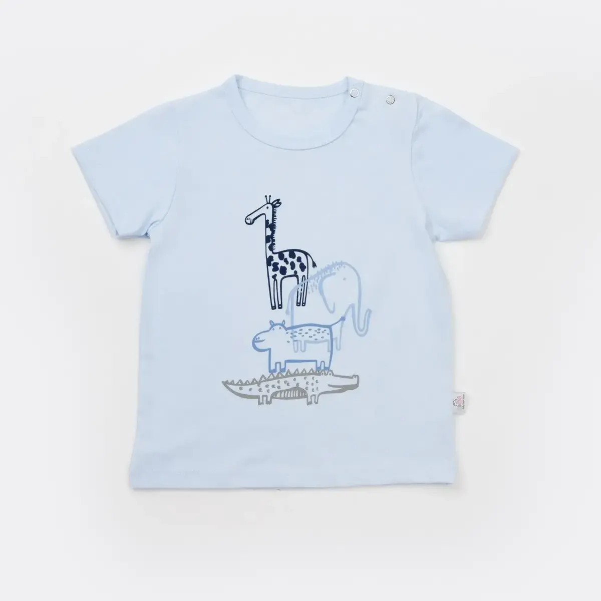 Bibaby T-Shirt Bimini Sun Safari Mavi