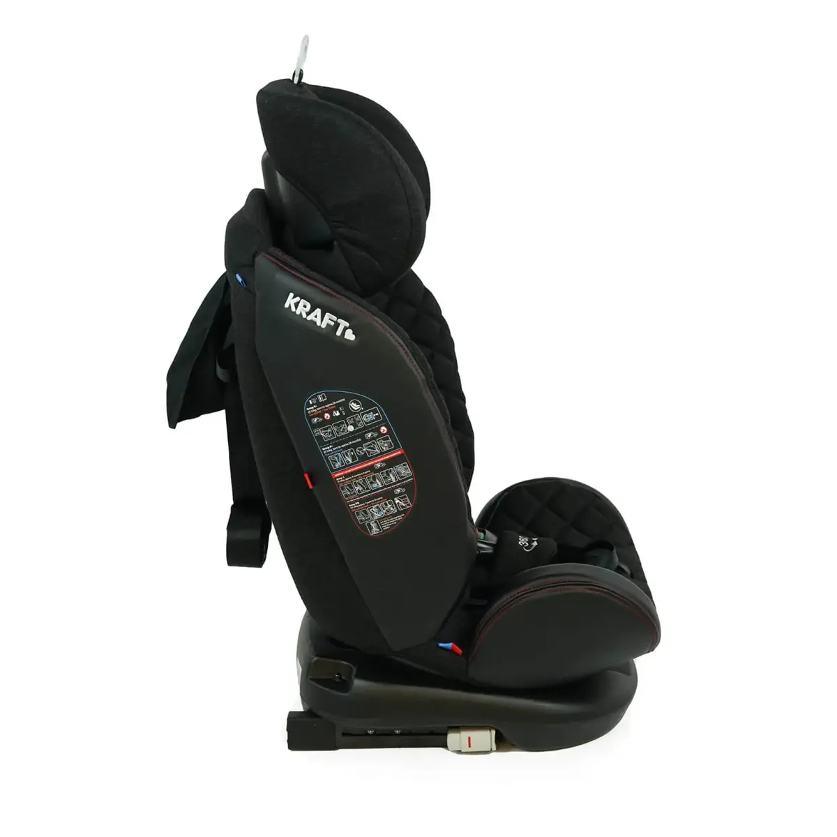 Kraft Safe Turn Oto Koltuğu 0-36 Kg Black