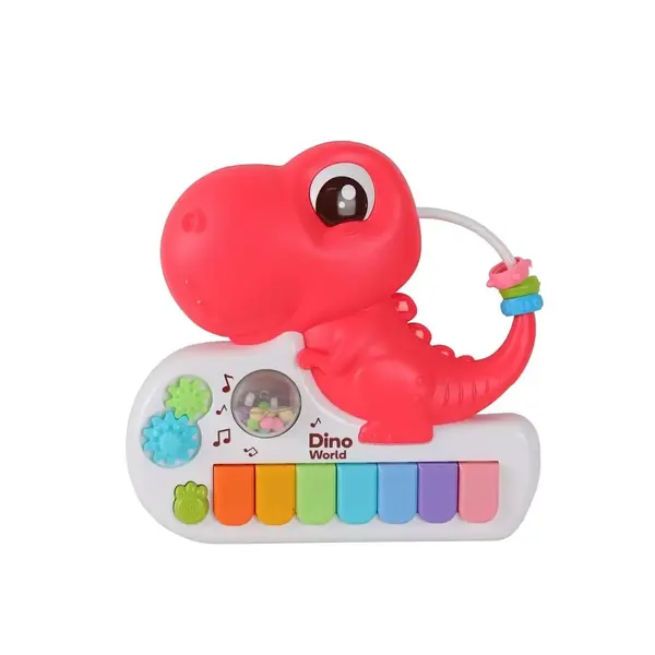 Renkli Dinozor Çıngırak Piano
