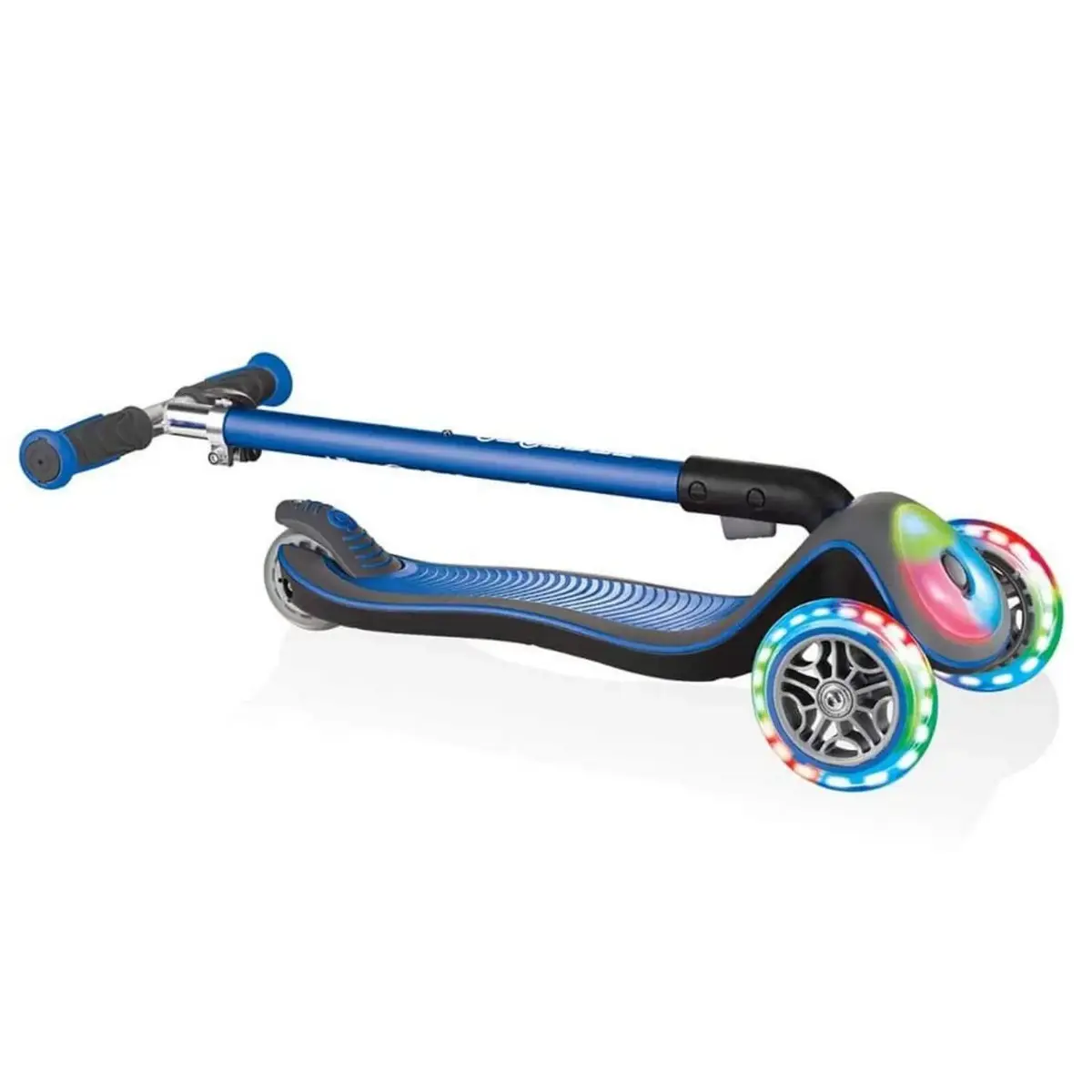 Globber Elite Deluxe Işıklı Scooter Lacivert