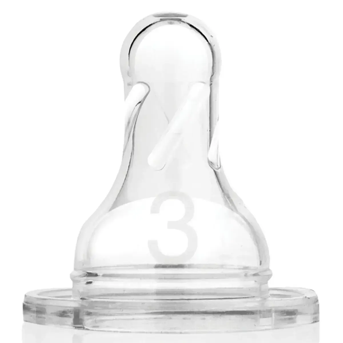 Dr Browns Options+ Dar Ağız Silikon Biberon Emziği 2li 6+ Ay 3.Aşama