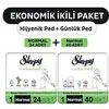 Sleepy Natural Ultra Ped Normal 24lü + Günlük Ped Uzun 40lı