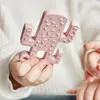 OiOi Kaktüs Diş Kaşıyıcı 3+ Ay Pinky Pink