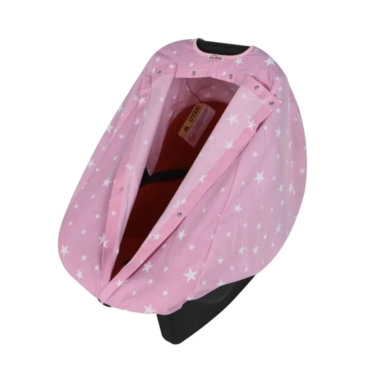Sevi Bebe Ana Kucağı Örtüsü Pembe