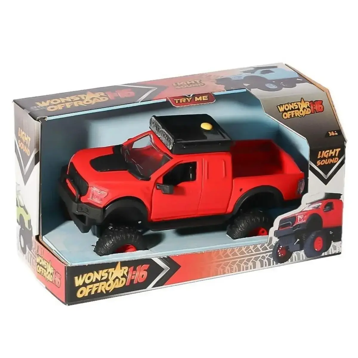 Zuzu Toys Wonster Arazi Aracı 1:16 Sesli Işıklı