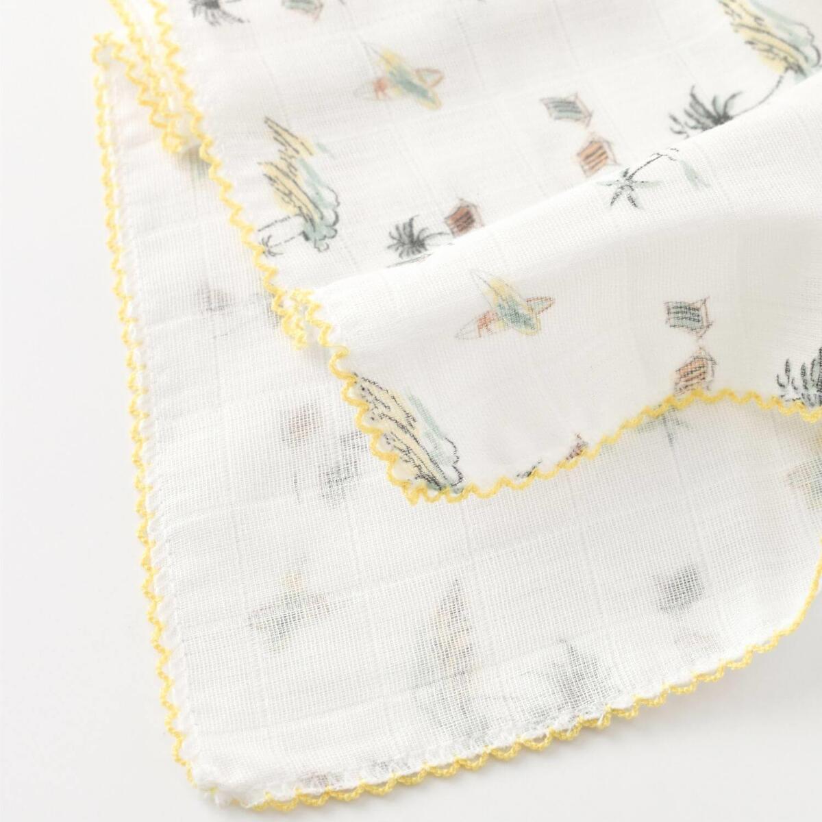 Bibaby Müslin Battaniye Palm Ekru