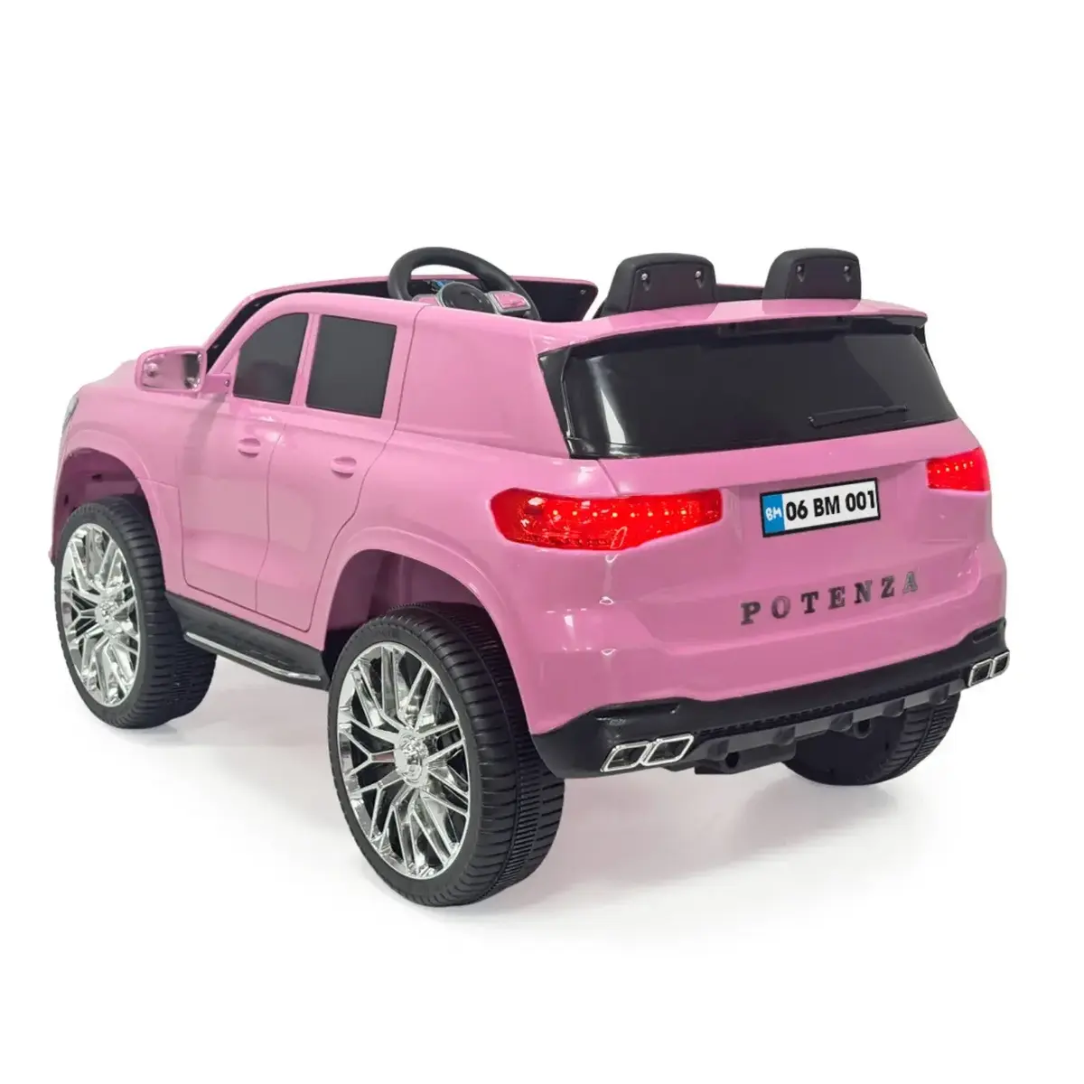 Potenza Akülü Araba Kumandalı 4*2 12 Volt Pembe