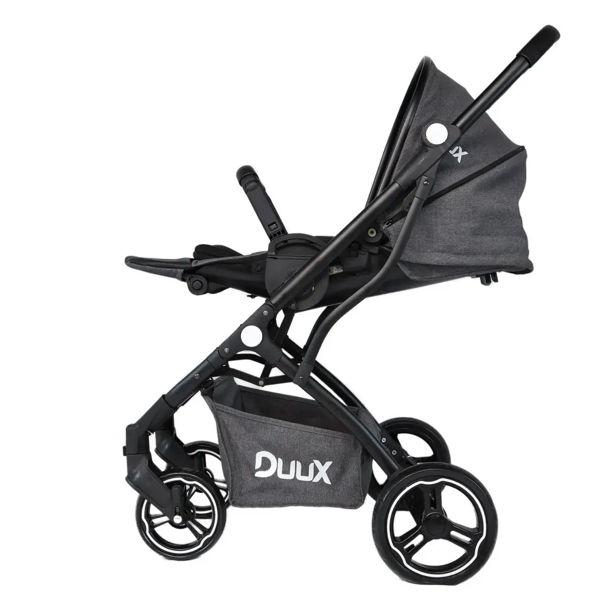 Duux One Travel Sistem Bebek Arabası Siyah Antrasit