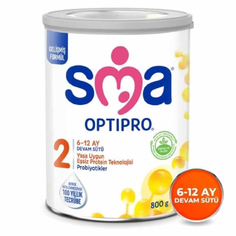 Sma OptiPro Probiyotik 2 Devam Sütü 800 gr 6-12 Ay