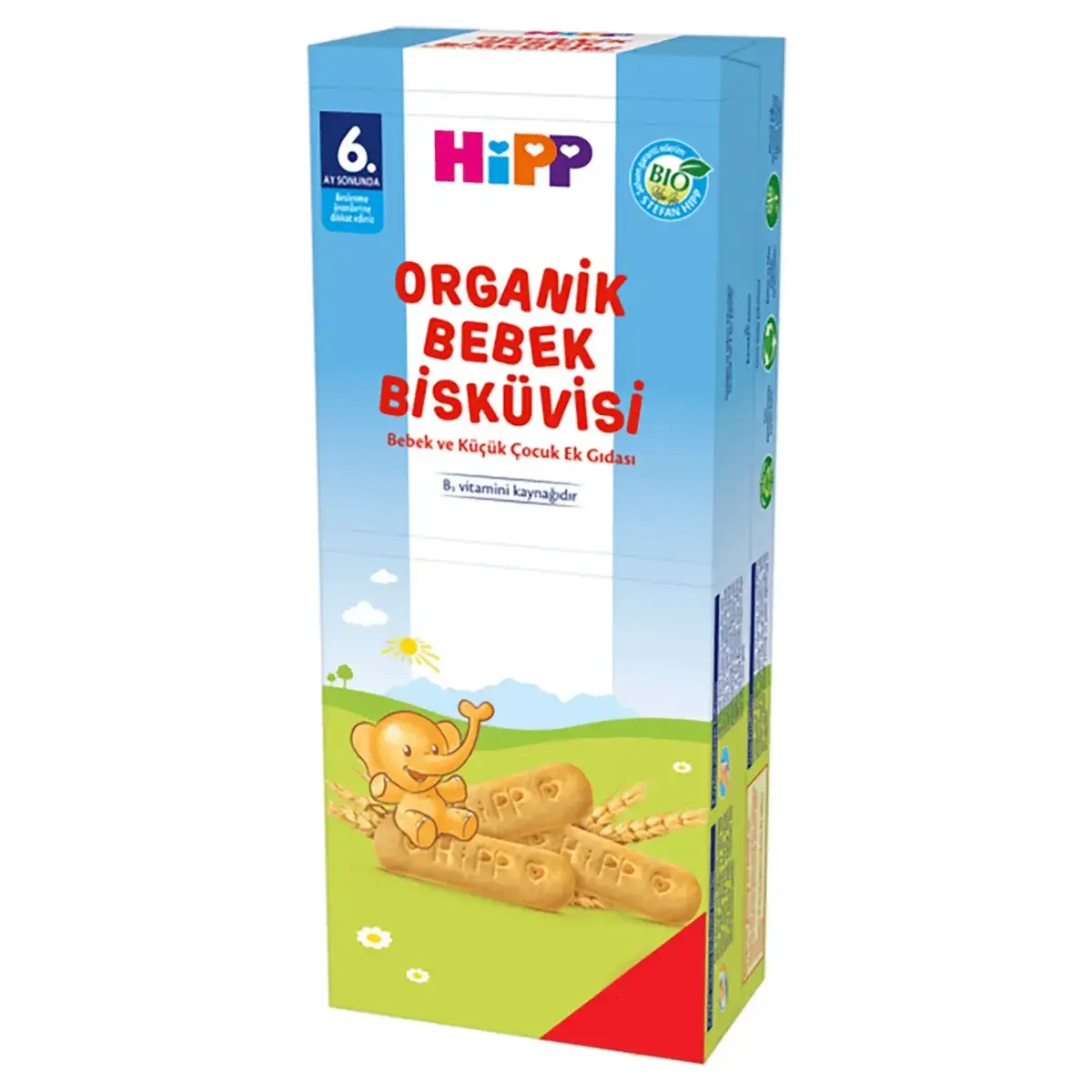 Hipp Organik Bebek Bisküvisi 180 gr x3