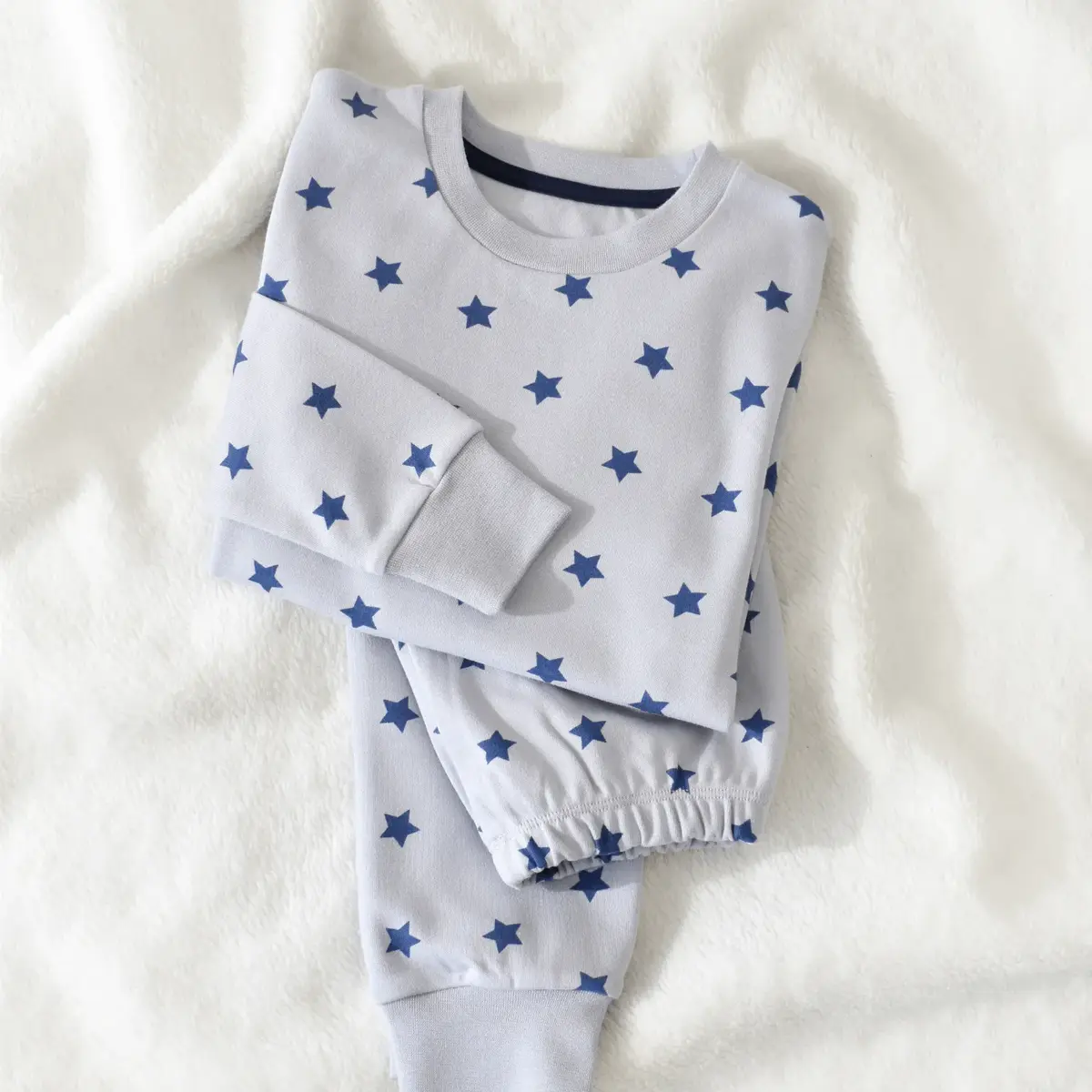 Bibaby Pijama Takımı Starry Nights Gri