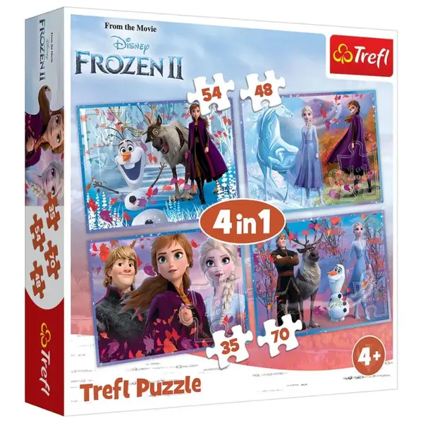 Trefl 4in1 Puzzle Frozen 2