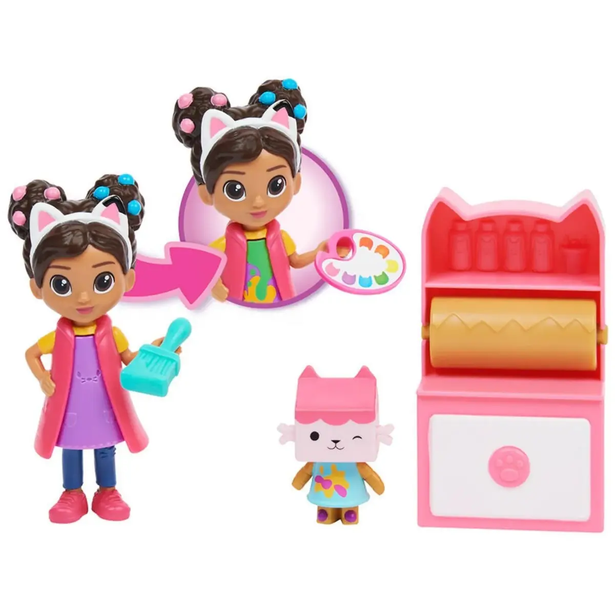 Gabby'S Dollhouse Cat-Tıvıty Paketi - Gabby'Nin Sanat Atölyesi 
