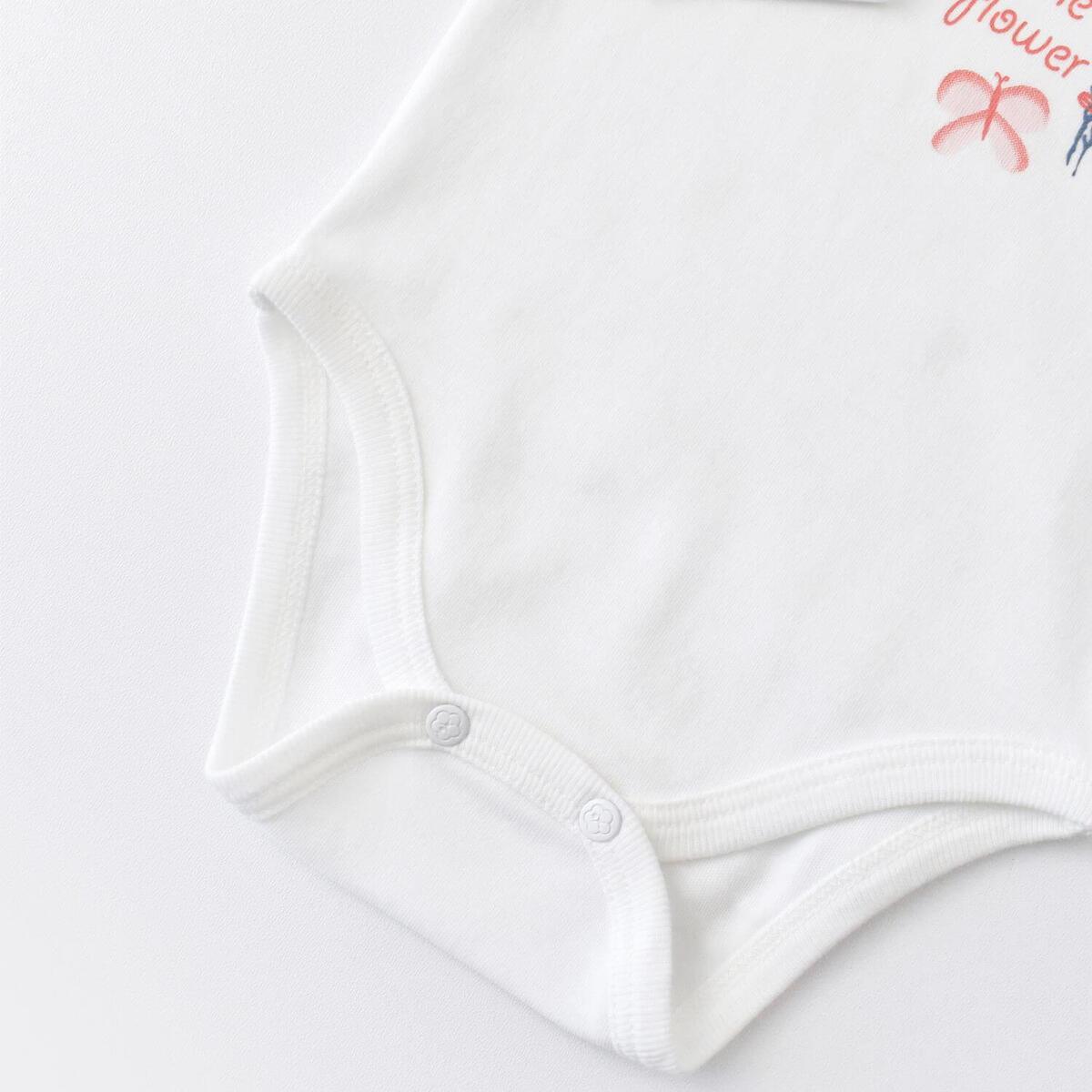 Bibaby Organik Body Wild Flowers Ekru