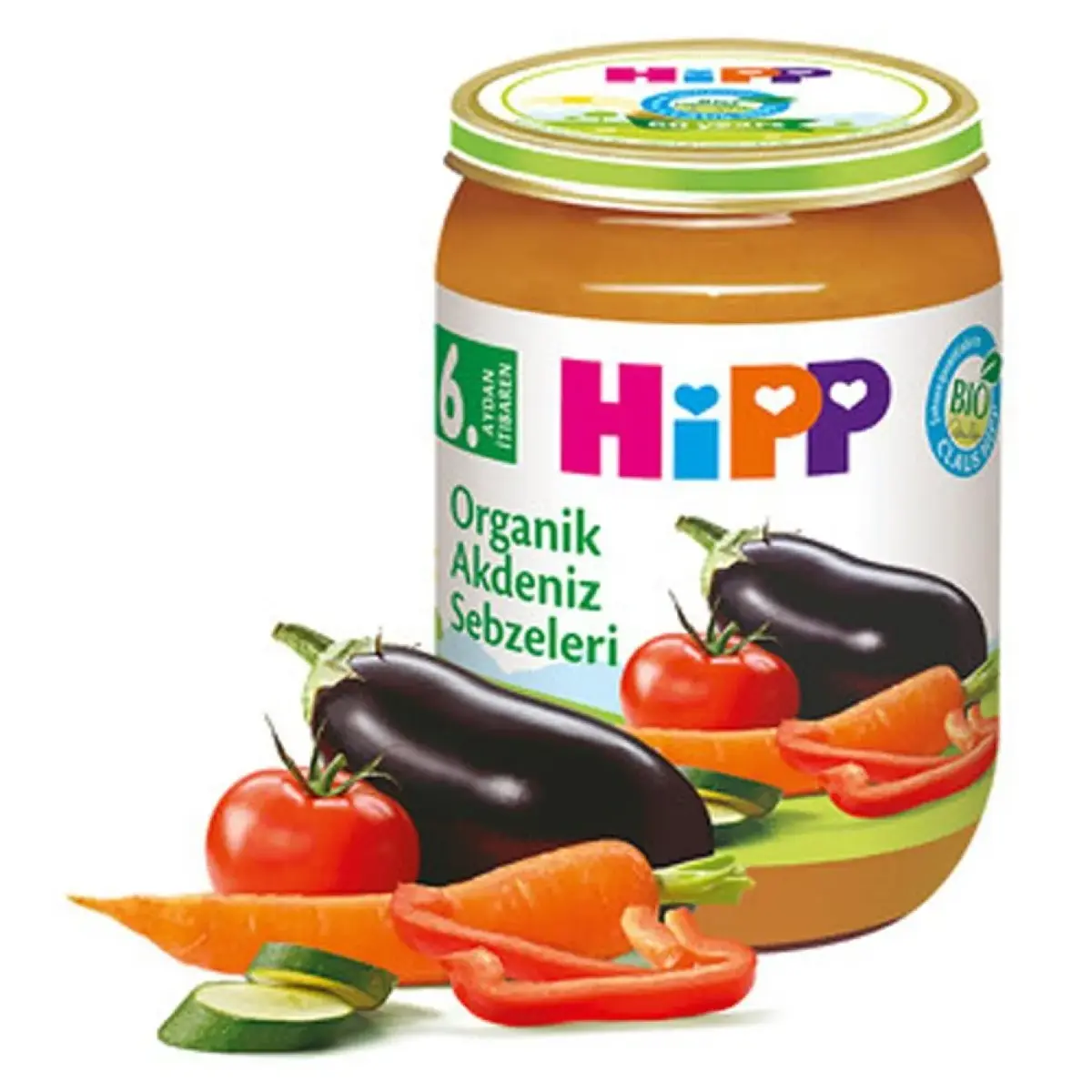 Hipp Organik Akdeniz Sebzeleri 190 gr