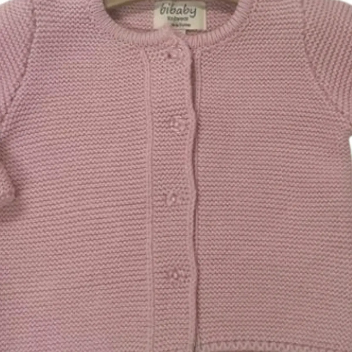Bibaby Hırka Elegance Triko Mavi