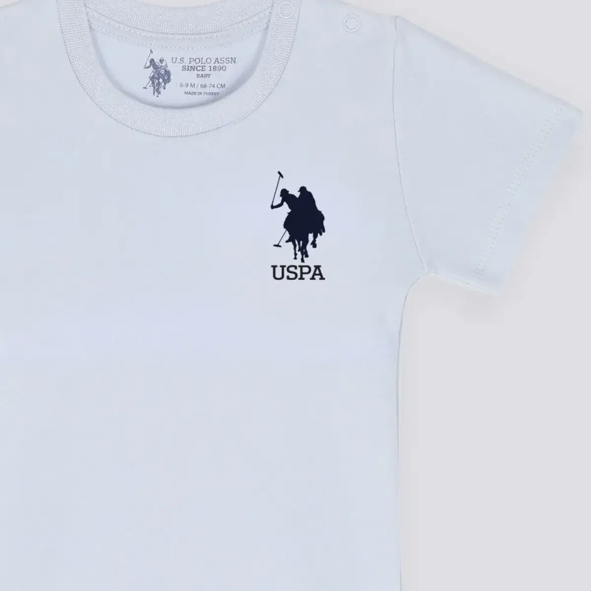 U.S. Polo Body Kısa Kol Gökyüzü
