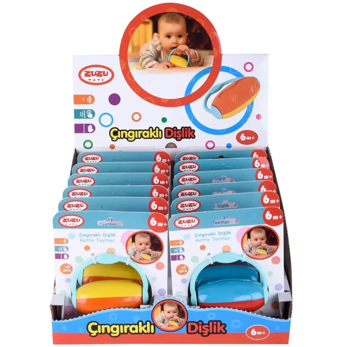 Zuzu Çıngıraklı Dişlik