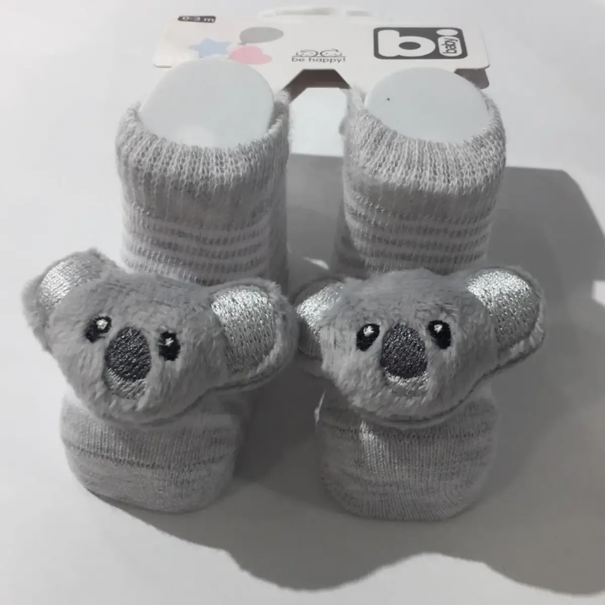 Bibaby Çorap Soket Çıngıraklı Koala