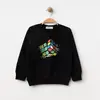 Winimo Sweatshirt Zeka Küpü Baskılı Siyah
