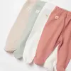 Bibaby Organik Pantolon Patikli Waffle Smile Mint