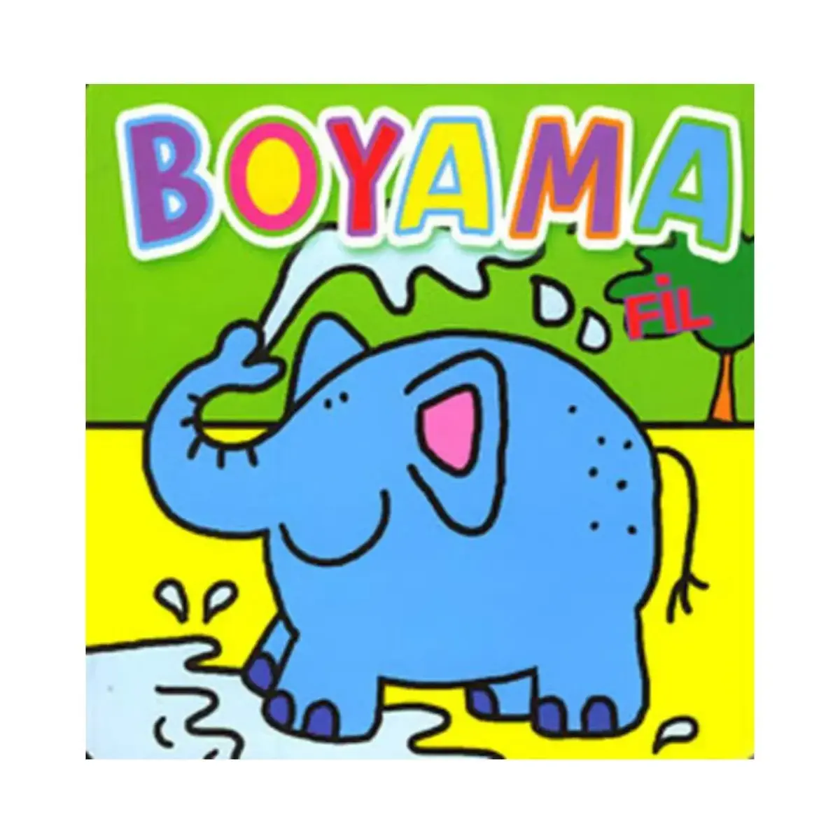 Boyama Kitabı Fil