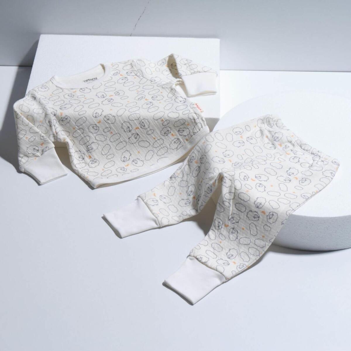 Tiffany 2li Takım Müslin Sheep Theme