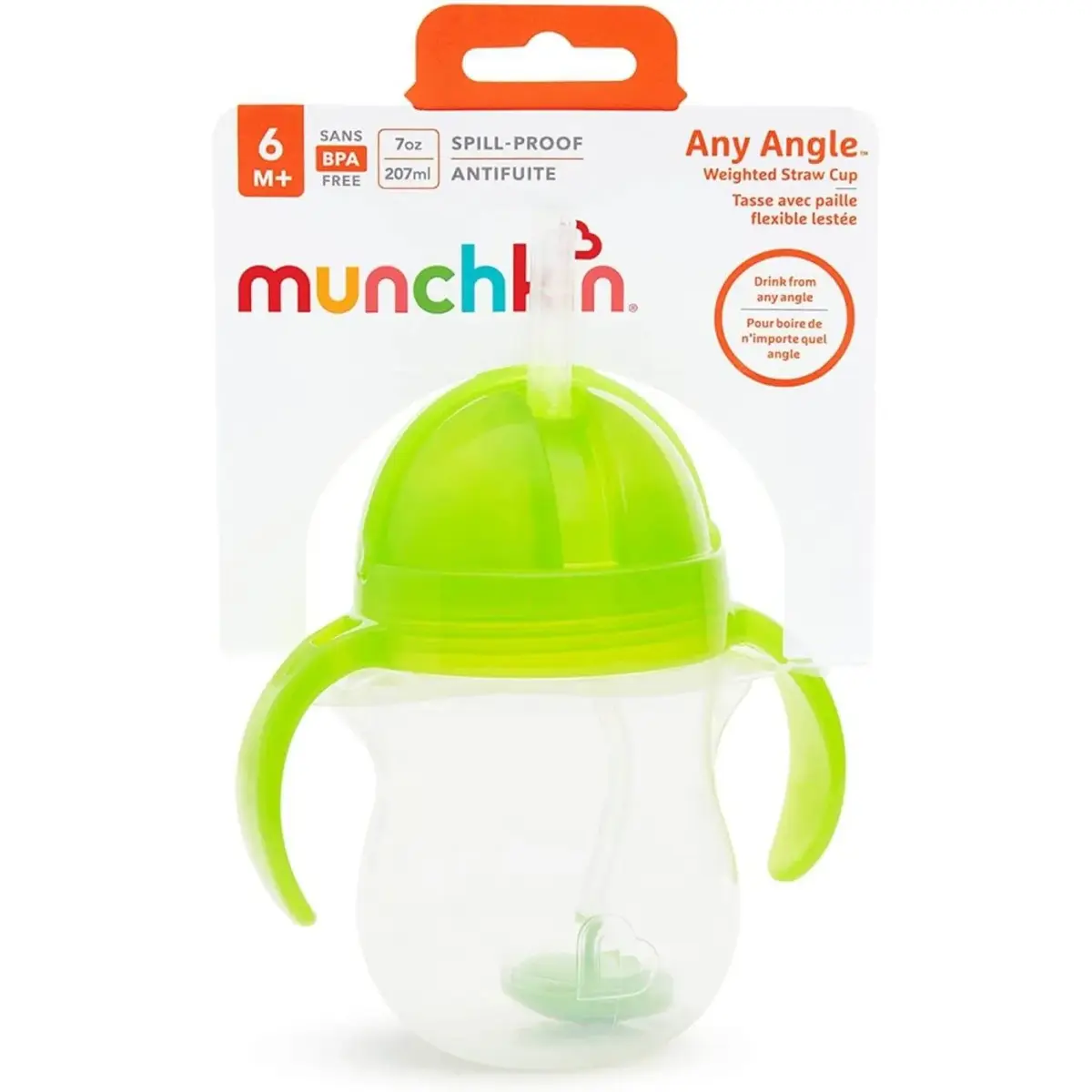 Munchkin Kilitli Uçlu Alıştırma Bardağı 207 ml Yeşil