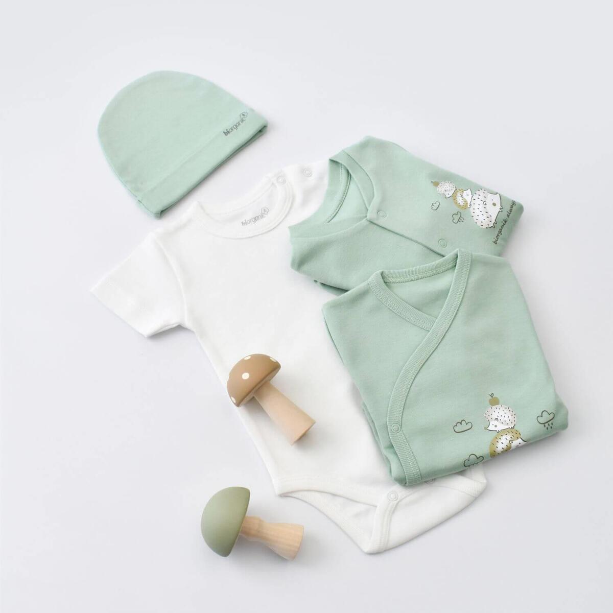 Bibaby Organik Hastane Çıkışı 10lu Happy Always Yeşil