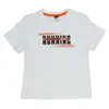 Hvc T-Shirt Run Baskılı Beyaz - Turuncu